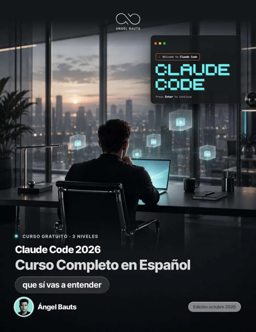 Portada del ebook Claude Code 2026, Curso Completo en Español